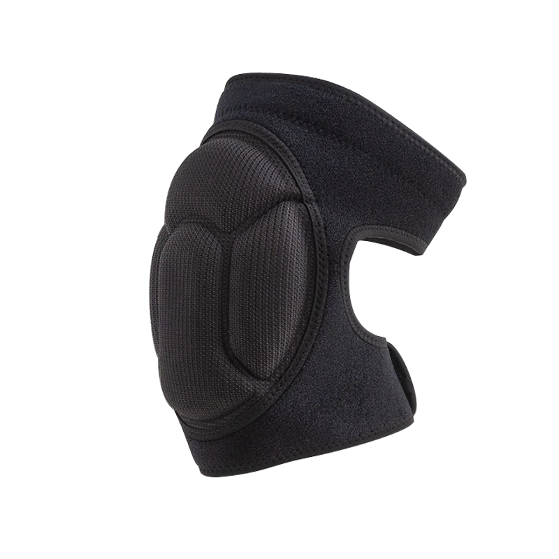 Pade au genou Eva Sponge avec sangles Velcro réglables Bandes antidérapantes pour le jardinage des travaux ménagers et le patinage