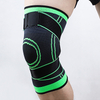 Prise de genou de compression en trin-tricot