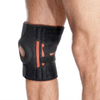 PALE PALELL PAD SOUTIEN OUVERT DES KNEE avec stabilisateurs de ressort latéral ， Stractures Velcro réglables