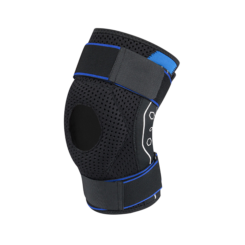  Patella ouverte à la charnière Poule de genou pour arthrite sportive Galent avec des stabilisateurs latéraux amovibles