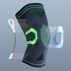 Support de manches de compression de knoues sportives sportives respirantes avec exercice de lumière de potel