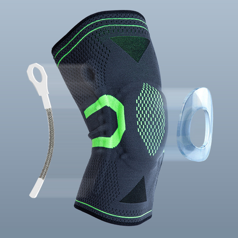 Support de manches de compression de knoues sportives sportives respirantes avec exercice de lumière de potel