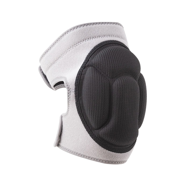 Pade au genou Eva Sponge avec sangles Velcro réglables Bandes antidérapantes pour le jardinage des travaux ménagers et le patinage