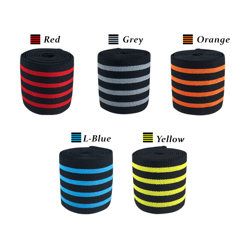 Sangle de support élastique multicolore enveloppe des bras de coude