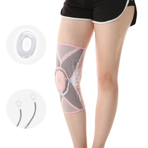 Femme Knee Souplette anti-collision en nylon en nylon Support pour Dancing Running Gel Knee Pad