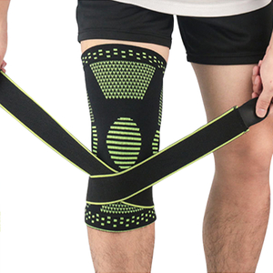Pousque-genou professionnel Compression Basketball Knoues Support de genou élastique élastique
