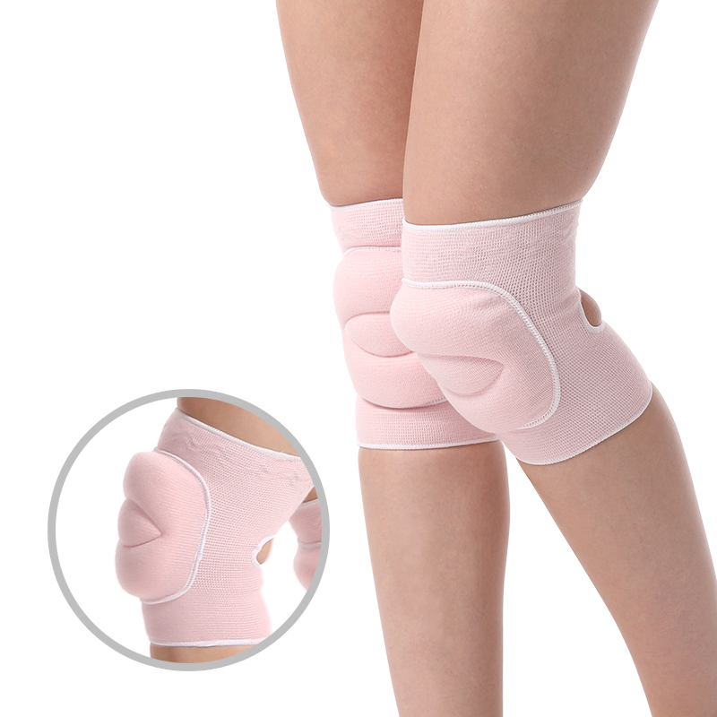 Épaissir la mousse Rodilleras de Nylon Compression Volleyball Knee
