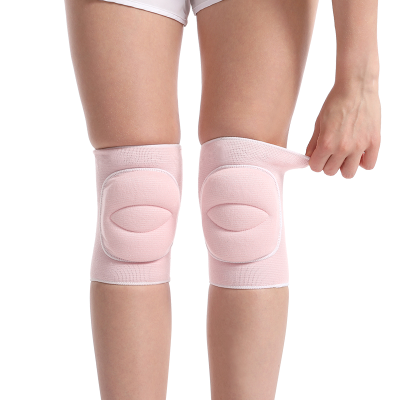 Épaissir la mousse Rodilleras de Nylon Compression Volleyball Knee