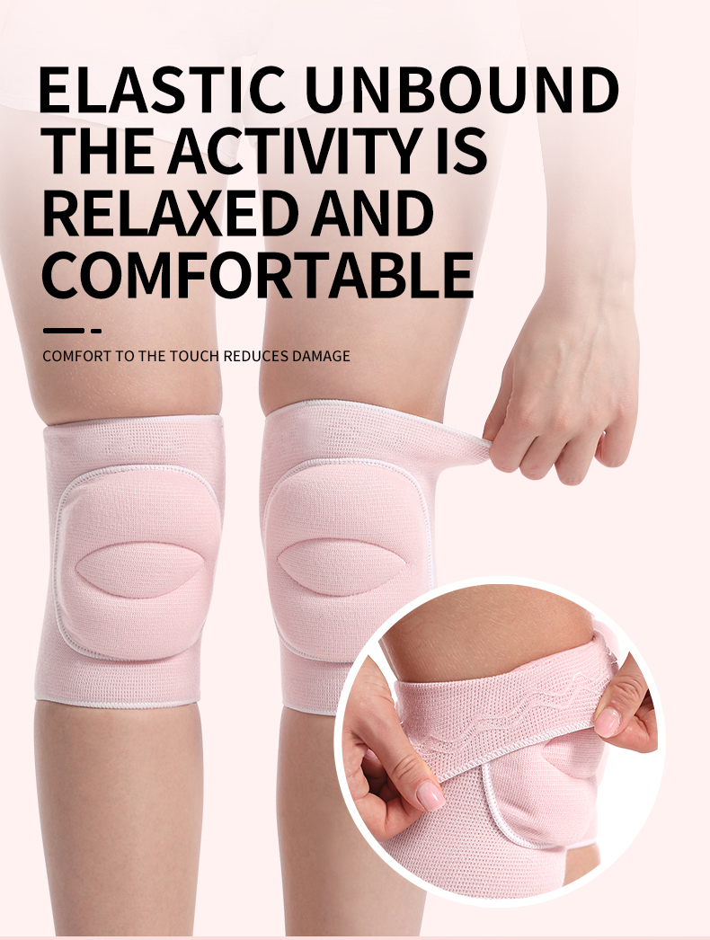 Épaississez la mousse Rodilleras de Nylon Compression Volleyball Galette de genou 
